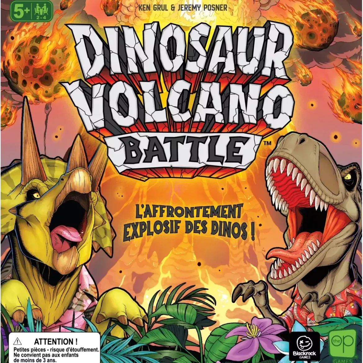 Dinosaur Volcano Battle