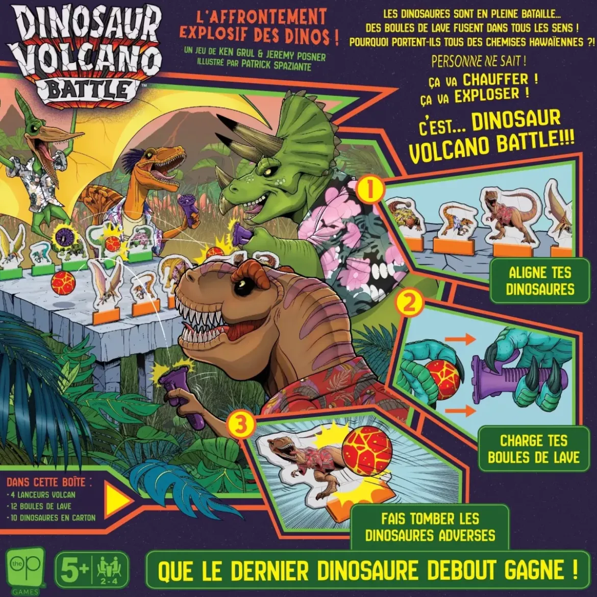 Dinosaur Volcano Battle