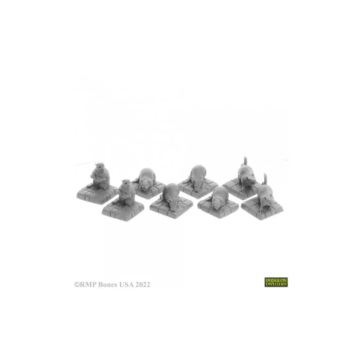 Dire Rats - Figurine Créatures Reaper Miniatures