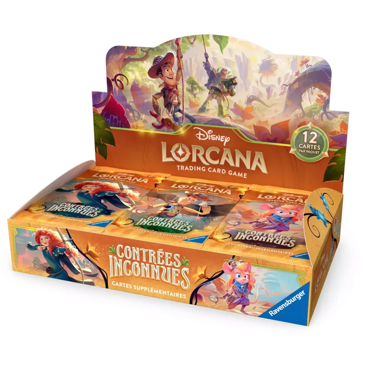 Disney Lorcana : Boite 24 Boosters (Display) - Set 12 Contrées Inconnues