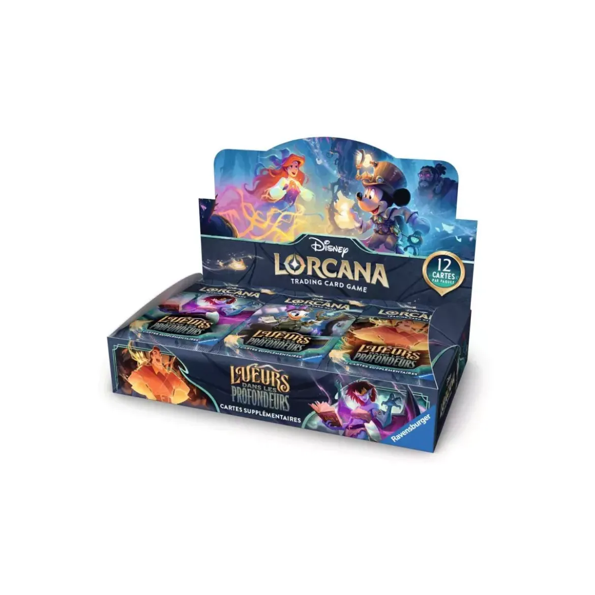 Disney Lorcana : Boite 24 Boosters (Display) - Set 10 Lueurs dans les Profondeurs