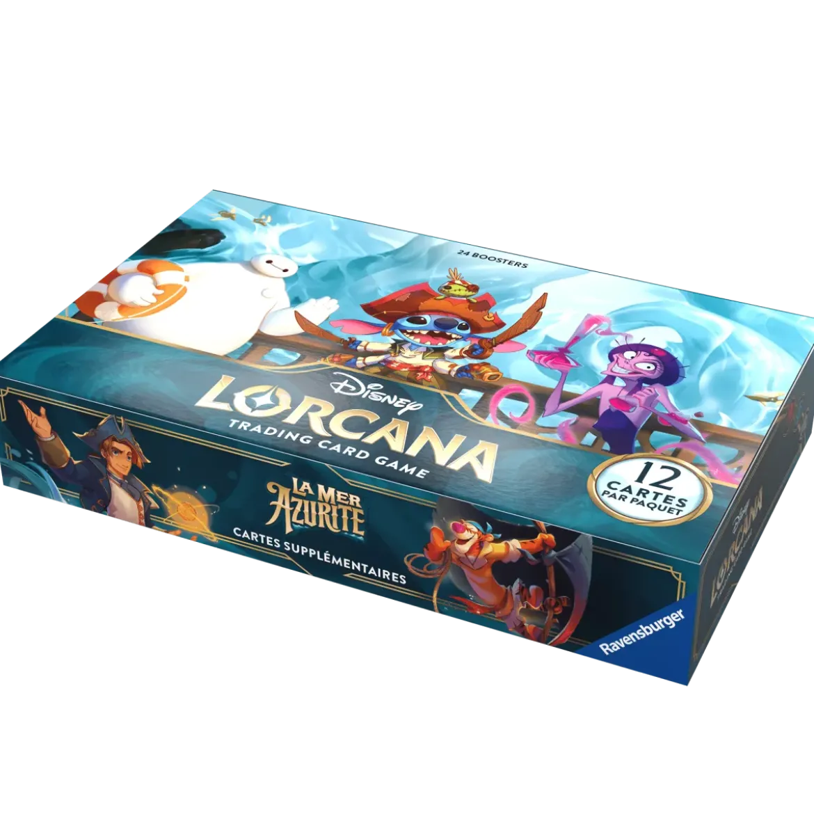 Disney Lorcana : Boite 24 Boosters (Display) - Set 6 La Mer Azurite