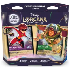 Disney Lorcana : Coffret de Démarrage 2 Joueurs - Set 12 Contrées Inconnues