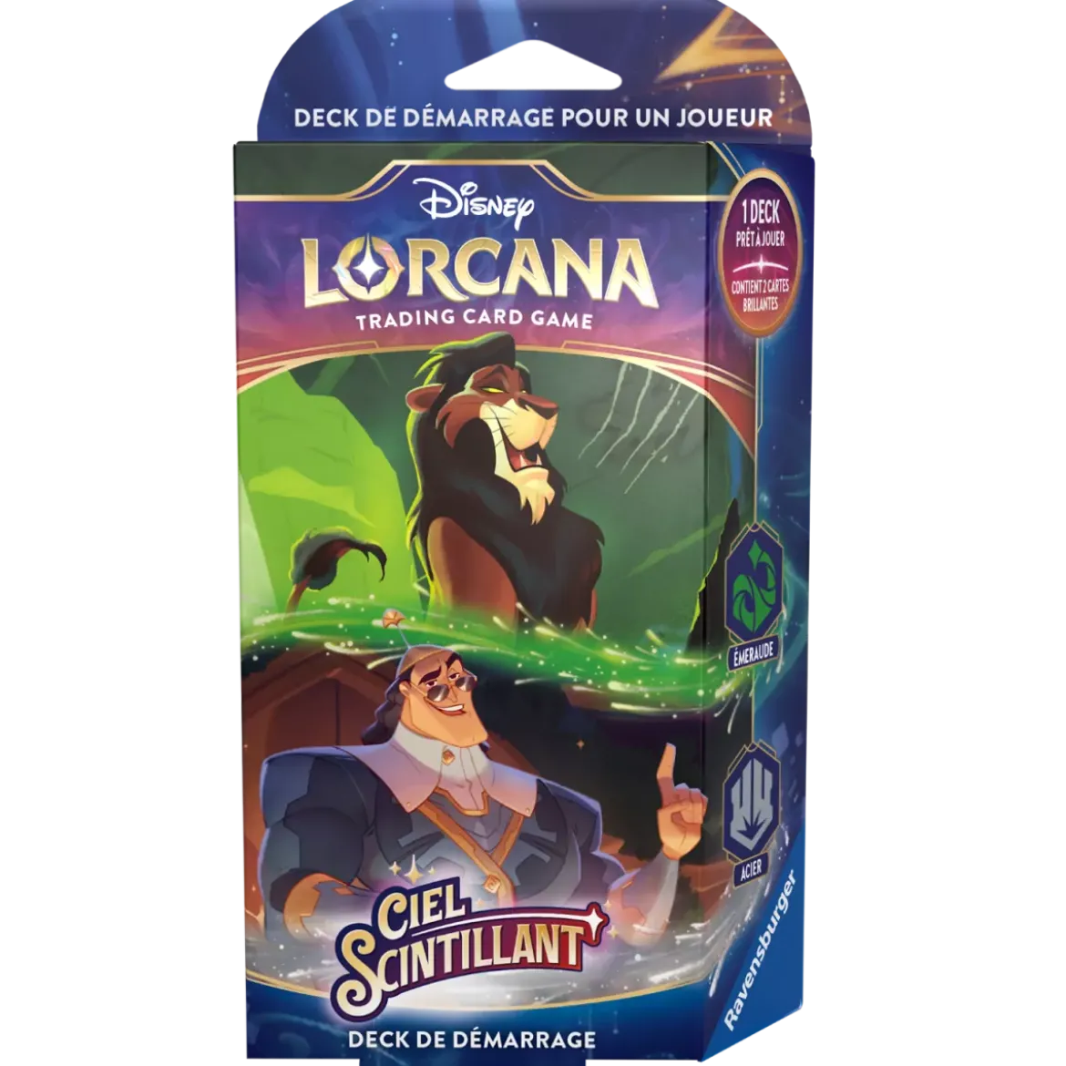 Disney Lorcana : Deck de Démarrage Scar / Kronk - Cinquième Chapitre