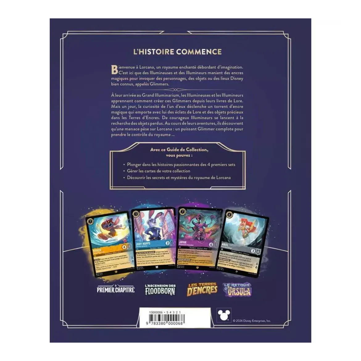 Disney Lorcana : Guide de Collection - Sets 1-4