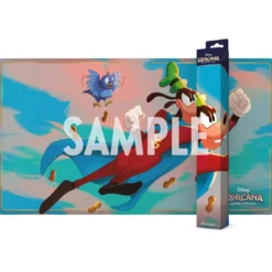 Disney Lorcana : Tapis de jeu Dingo - Set 12 Contrées Inconnues