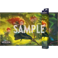 Disney Lorcana : Tapis de jeu Rebelle - Set 12 Contrées Inconnues