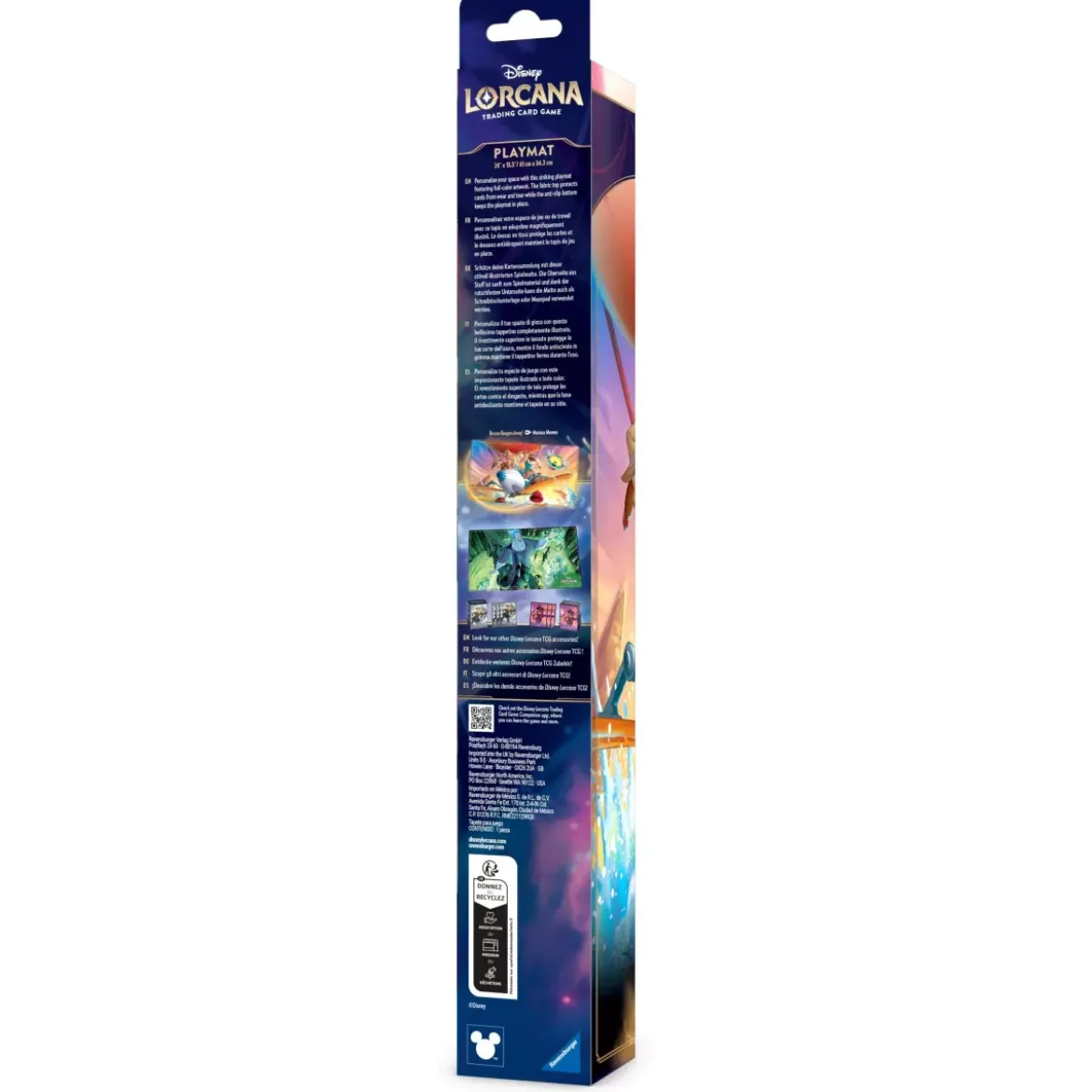 Disney Lorcana : Tapis de jeu Tic & Tac - Set 8 Le Règne de Jafar