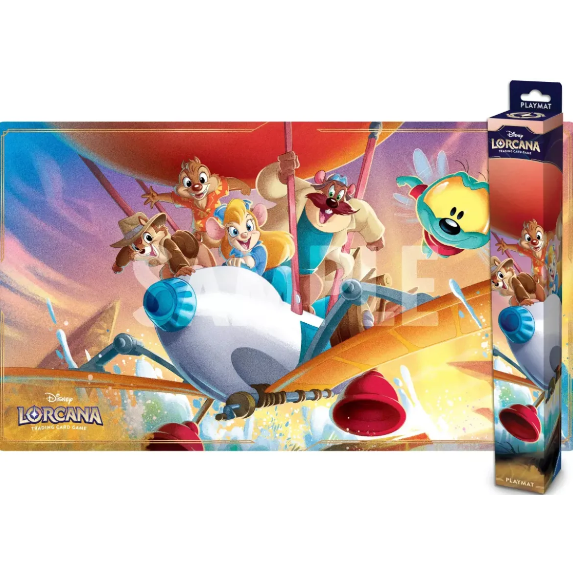 Disney Lorcana : Tapis de jeu Tic & Tac - Set 8 Le Règne de Jafar