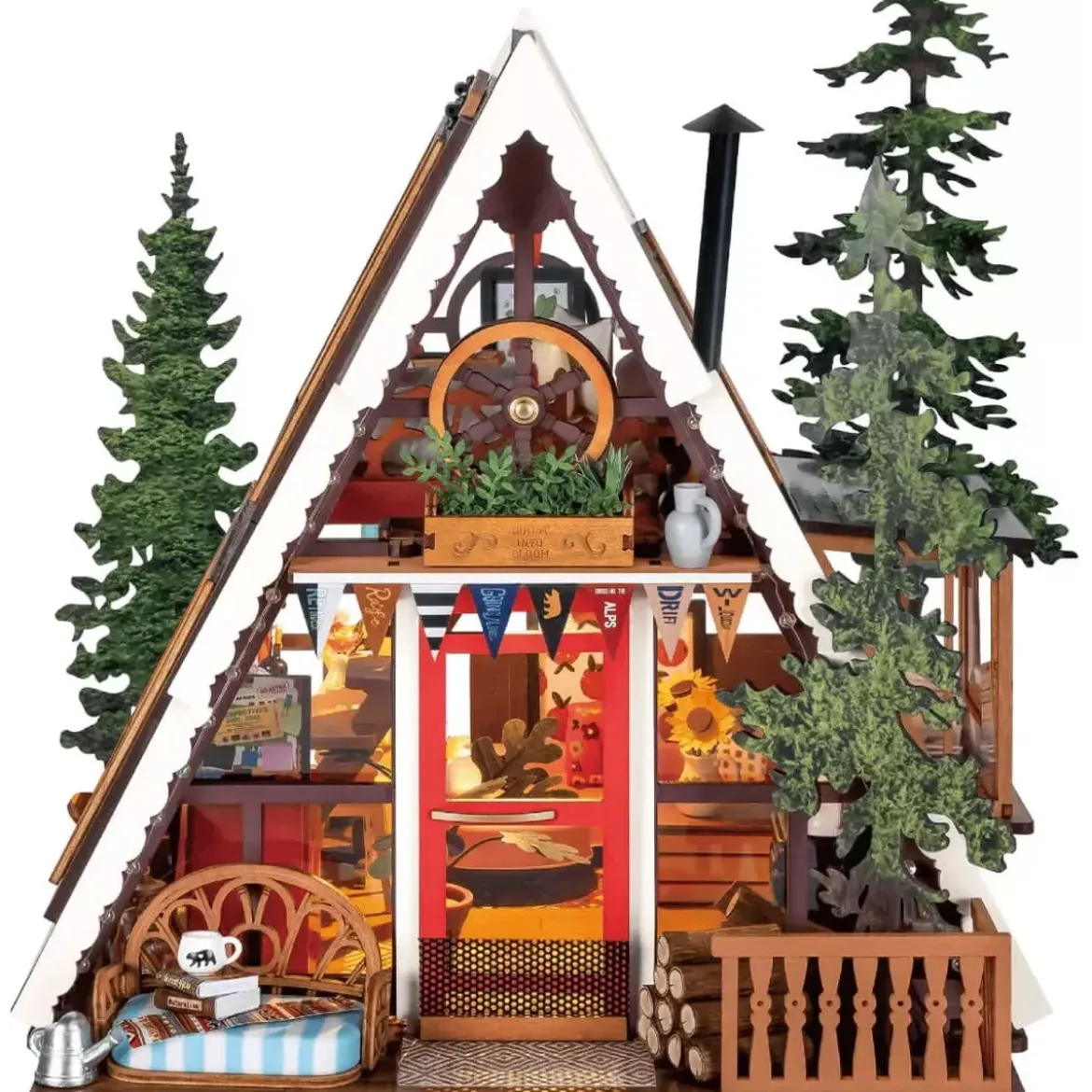 DIY House Rolife - A-Frame Cabin - 336 Pièces