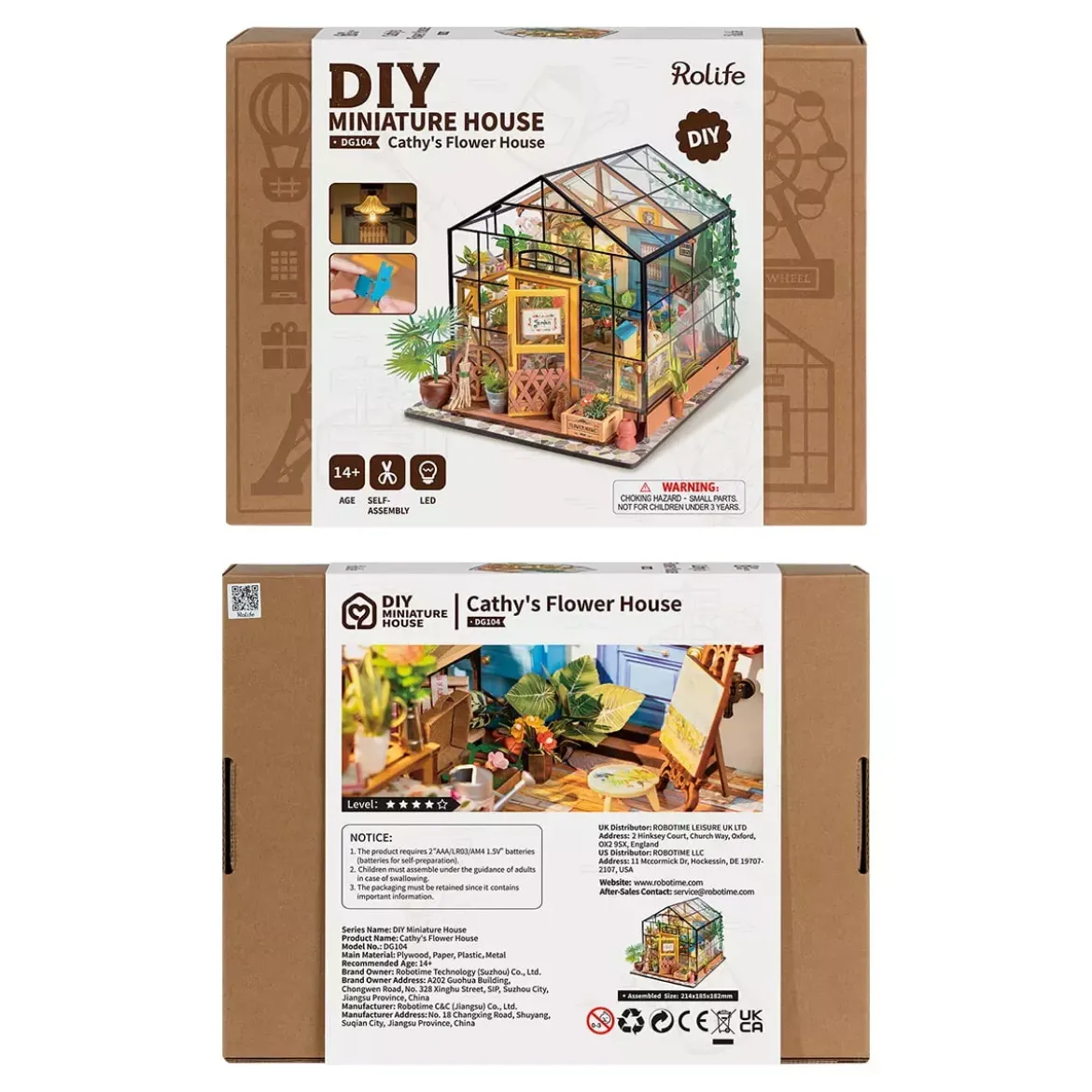DIY House Rolife - Cathy's Flower House - 231 Pièces