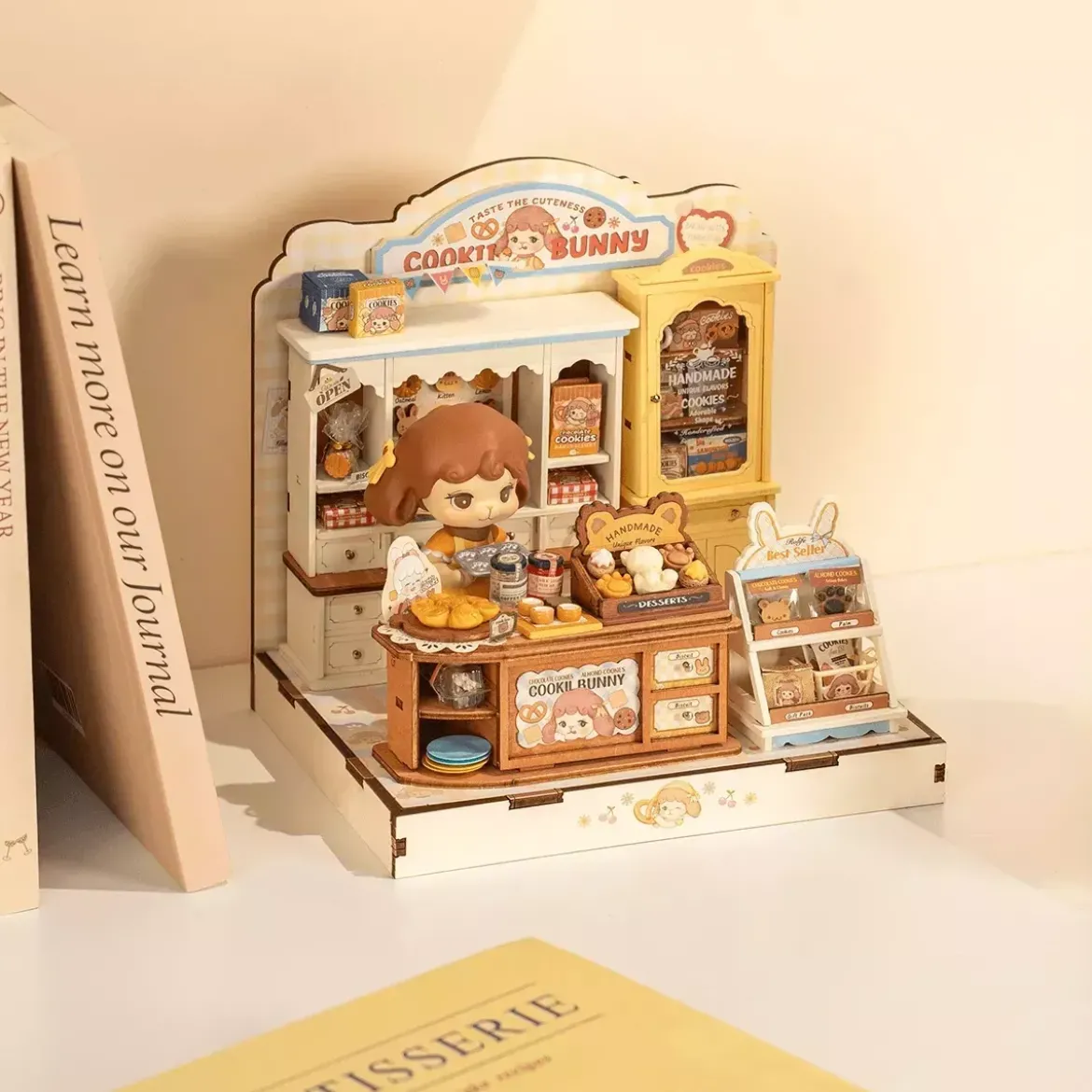 DIY House Rolife - Cookii Bunny's Cookie Shop - 182 Pièces