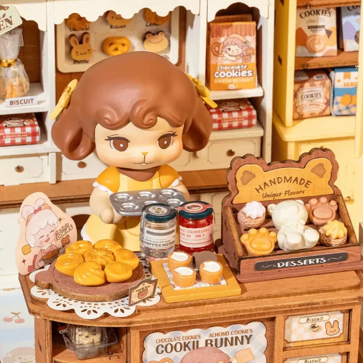 DIY House Rolife - Cookii Bunny's Cookie Shop - 182 Pièces