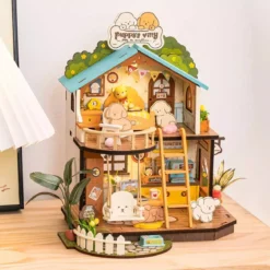 DIY House Rolife - Puppy's Cozy Villa - 230 Pièces