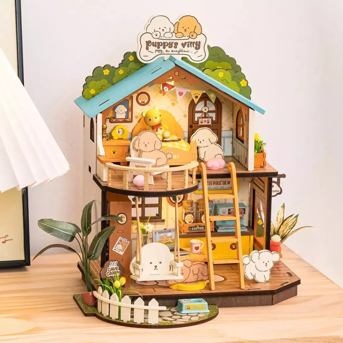 DIY House Rolife - Puppy's Cozy Villa - 230 Pièces