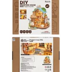 DIY House Rolife - Puppy's Cozy Villa - 230 Pièces
