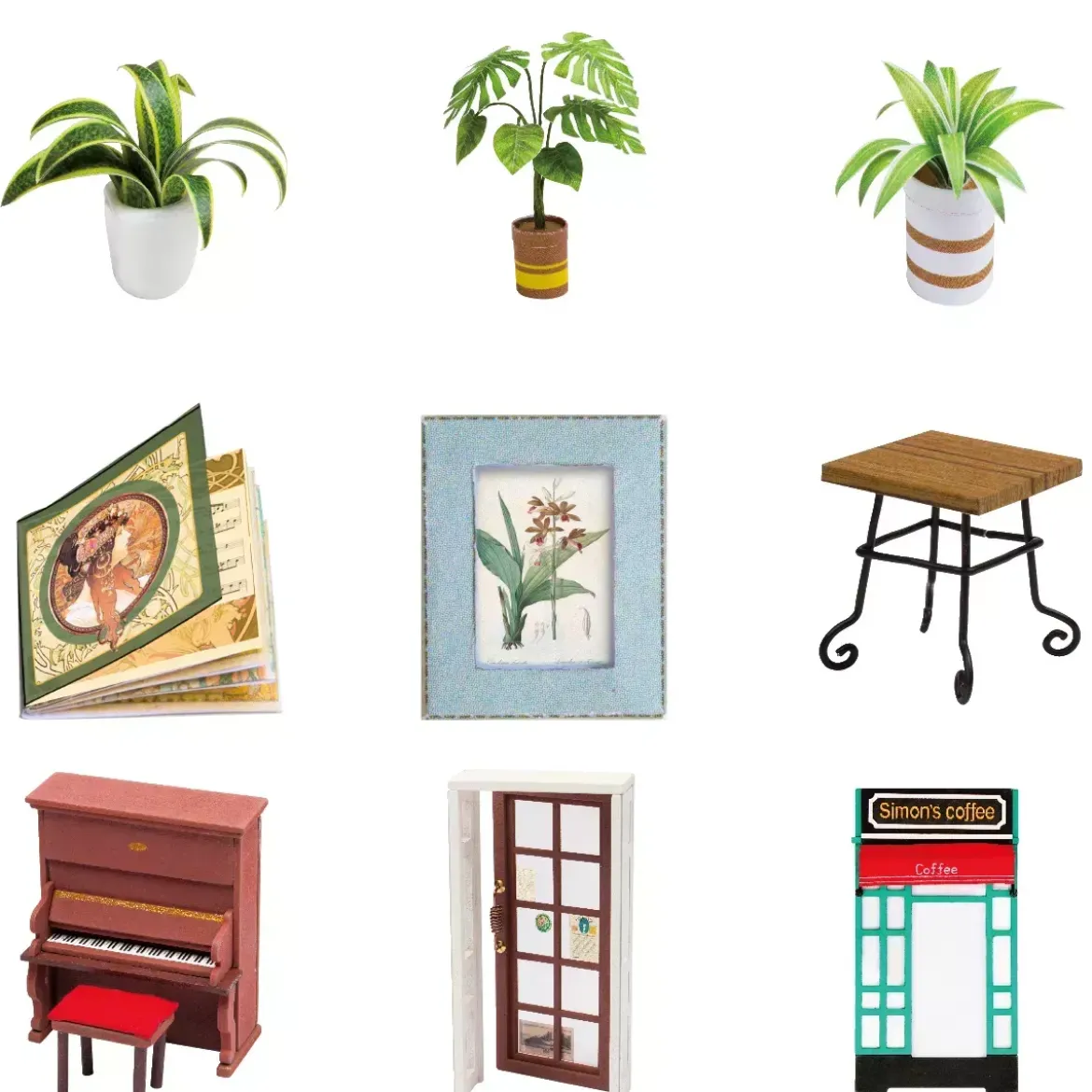 DIY House Rolife - Simon's Coffee - 203 Pièces