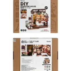 DIY House Rolife - Slow Life Café - 183 Pièces