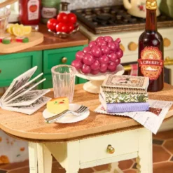 DIY House Rolife - Sunlit Farmhouse Kitchen - 438 Pièces