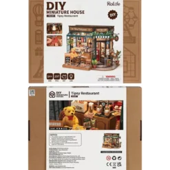 DIY House Rolife - Tipsy Restaurant - 297 Pièces