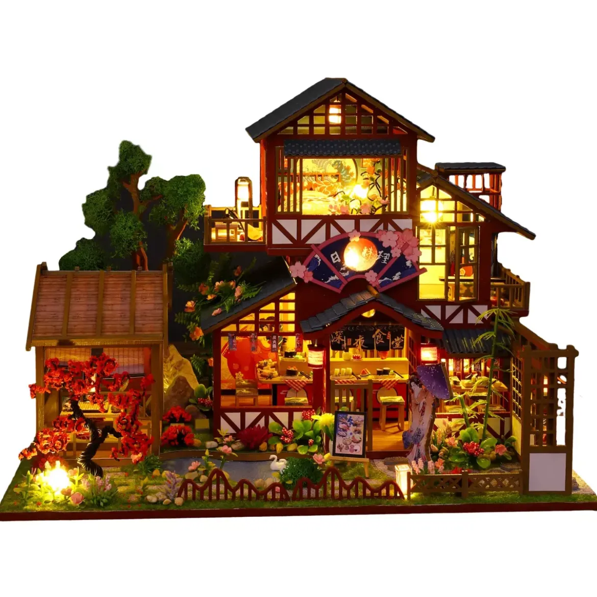DIY miniature : Maison traditionnelle Japonaise - 392 pièces