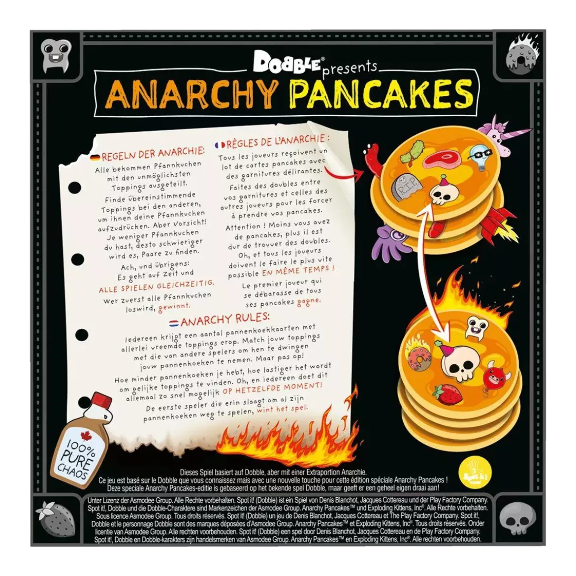 Dobble : Anarchy Pancakes
