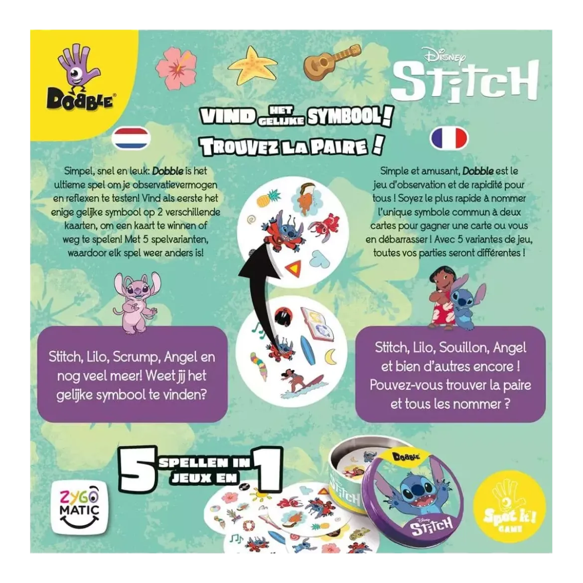 Dobble Lilo et Stitch