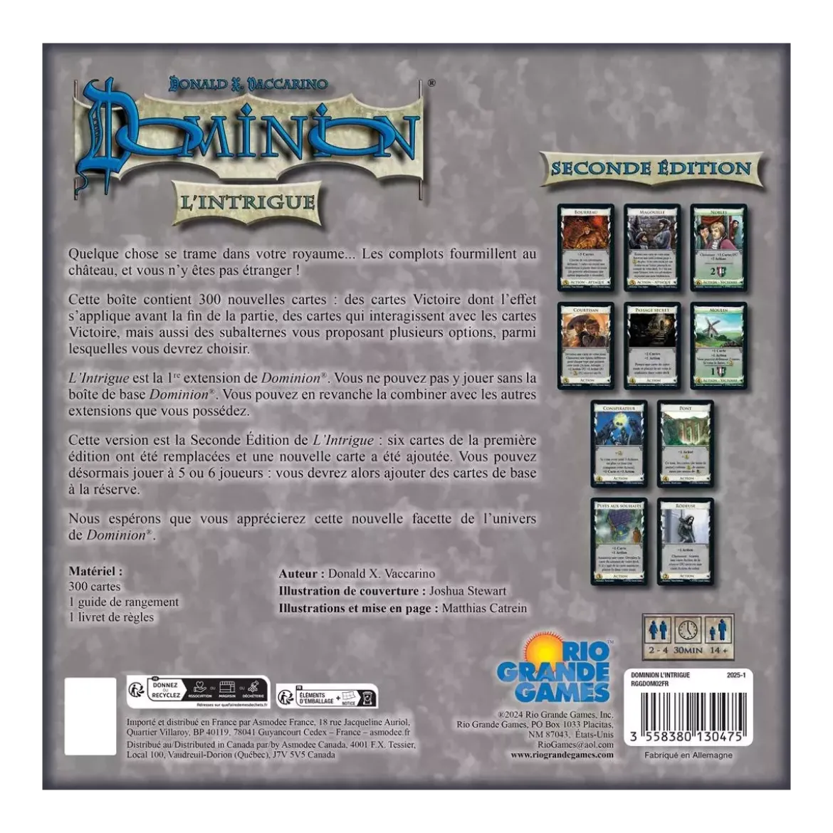 Dominion : L'Intrigue - Seconde Édition - Extension