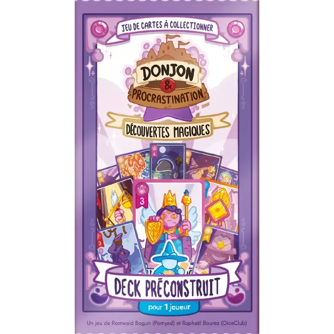 Donjon & Procrastination : S2 Découvertes Magiques : Deck Préconstruit - 1 joueur