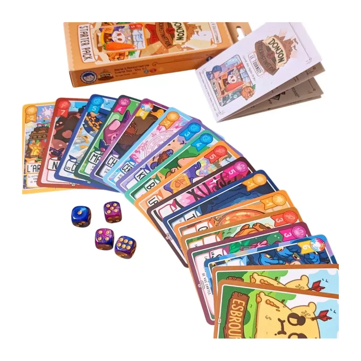 Donjon & Procrastination : S1 L'Aventure : Starter Pack - 2 joueurs