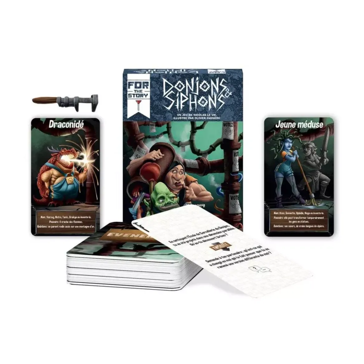 Donjons & Siphons - For the Story