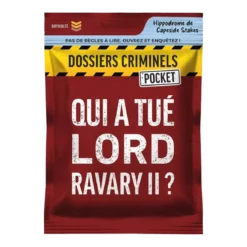 Dossiers Criminels Pocket 2 : Qui a tué Lord Ravary II ?