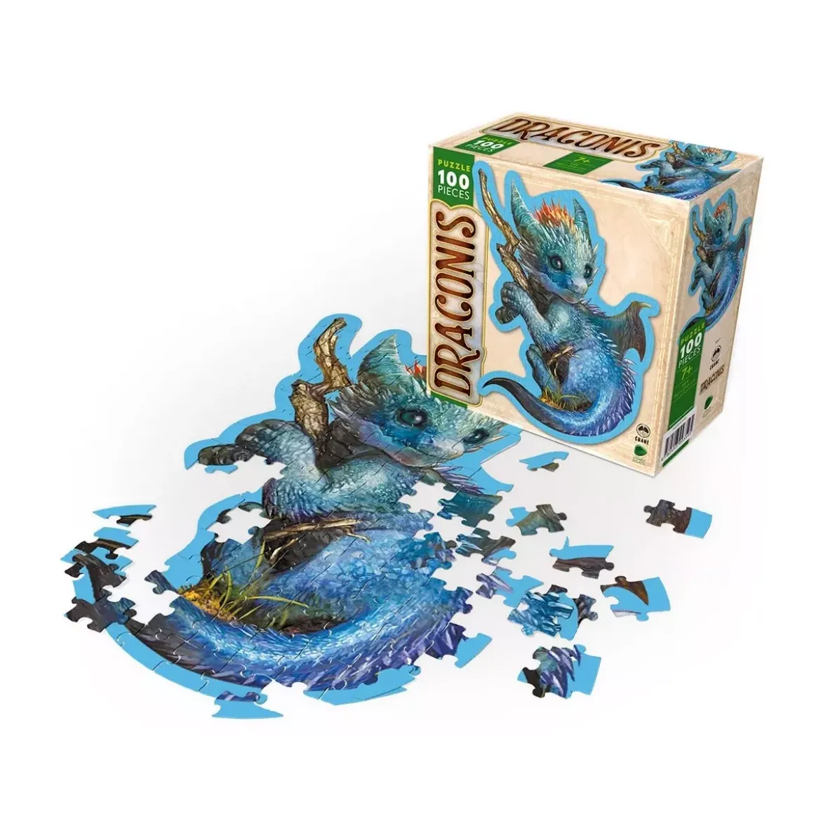 Draconis : Puzzle Dragonnet - 100 pièces