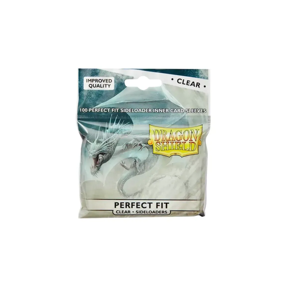 Dragon Shield Standard Perfect Fit Sleeves x 100 : Sideloaders Clear