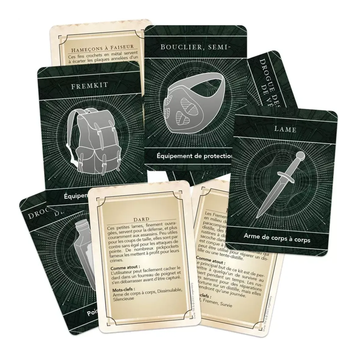 Dune : Aventures dans l'Imperium - Cartes d'Atout : Agent