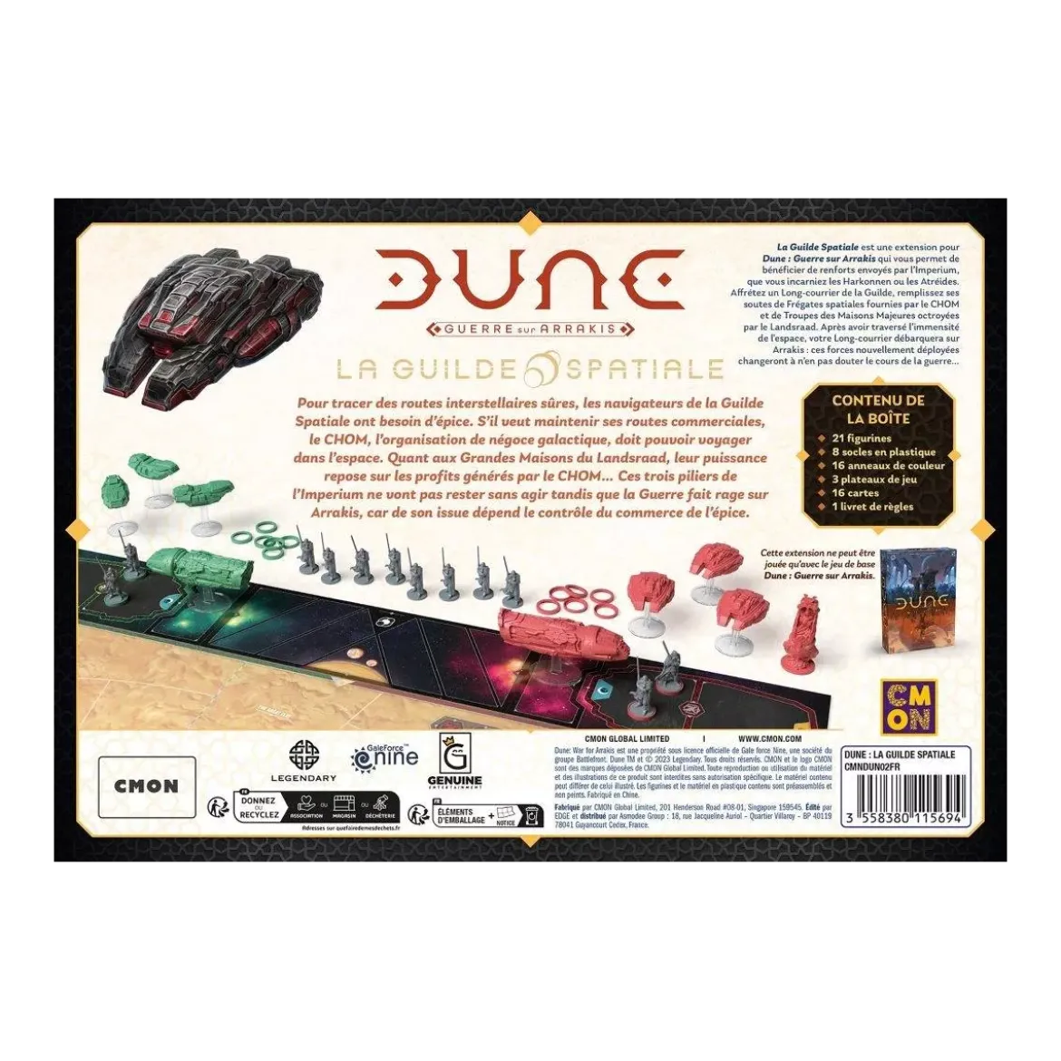 Dune - La Guerre pour Arrakis : La Guilde Spatiale - Extension