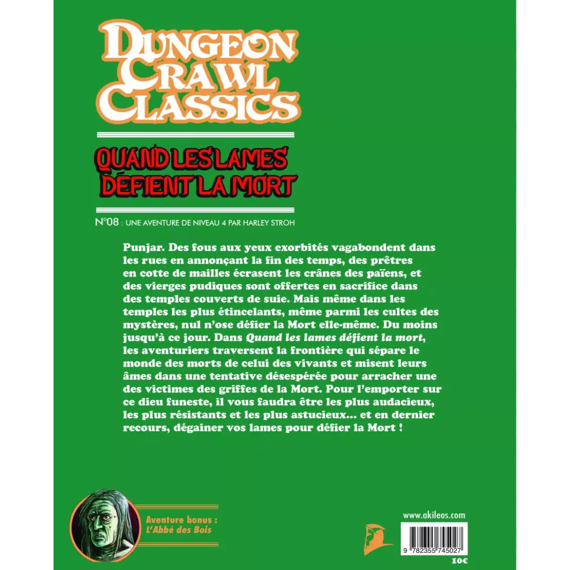 Dungeon Crawl Classics - Numéro 8 : Quand les Lames défient la Mort