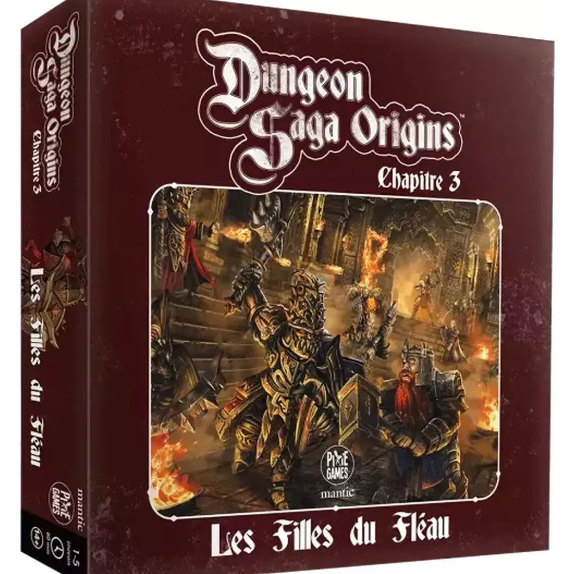 Dungeon Saga Origins : Les Filles du Fléau - Extension Chapitre 3