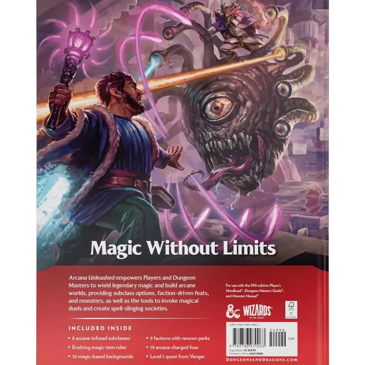 Dungeons & Dragons 5 : Arcana Unleashed - Version Anglaise