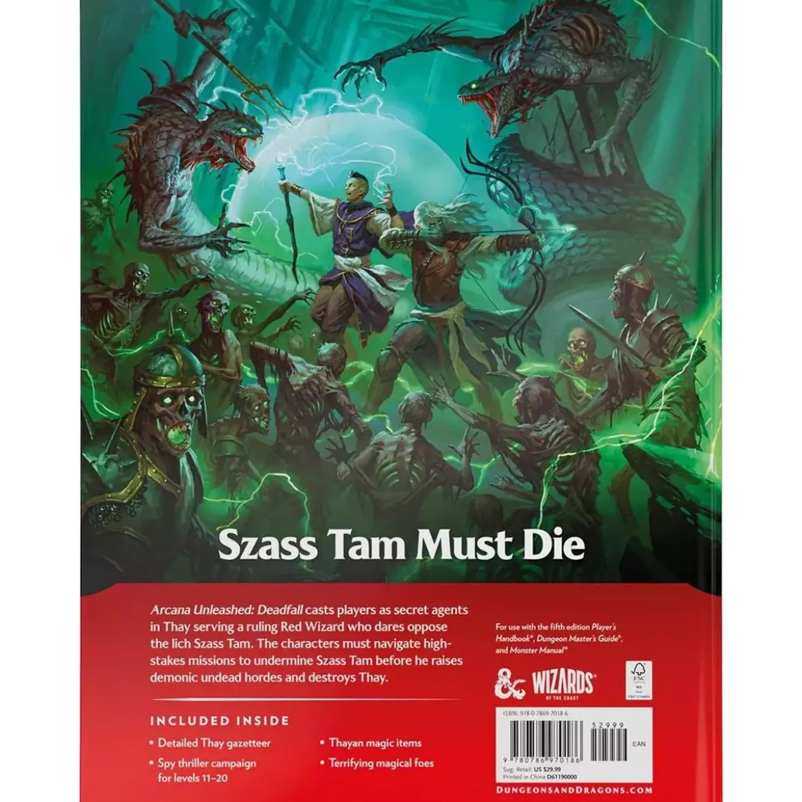 Dungeons & Dragons 5 : Arcana Unleashed - Deadfall - Version Anglaise
