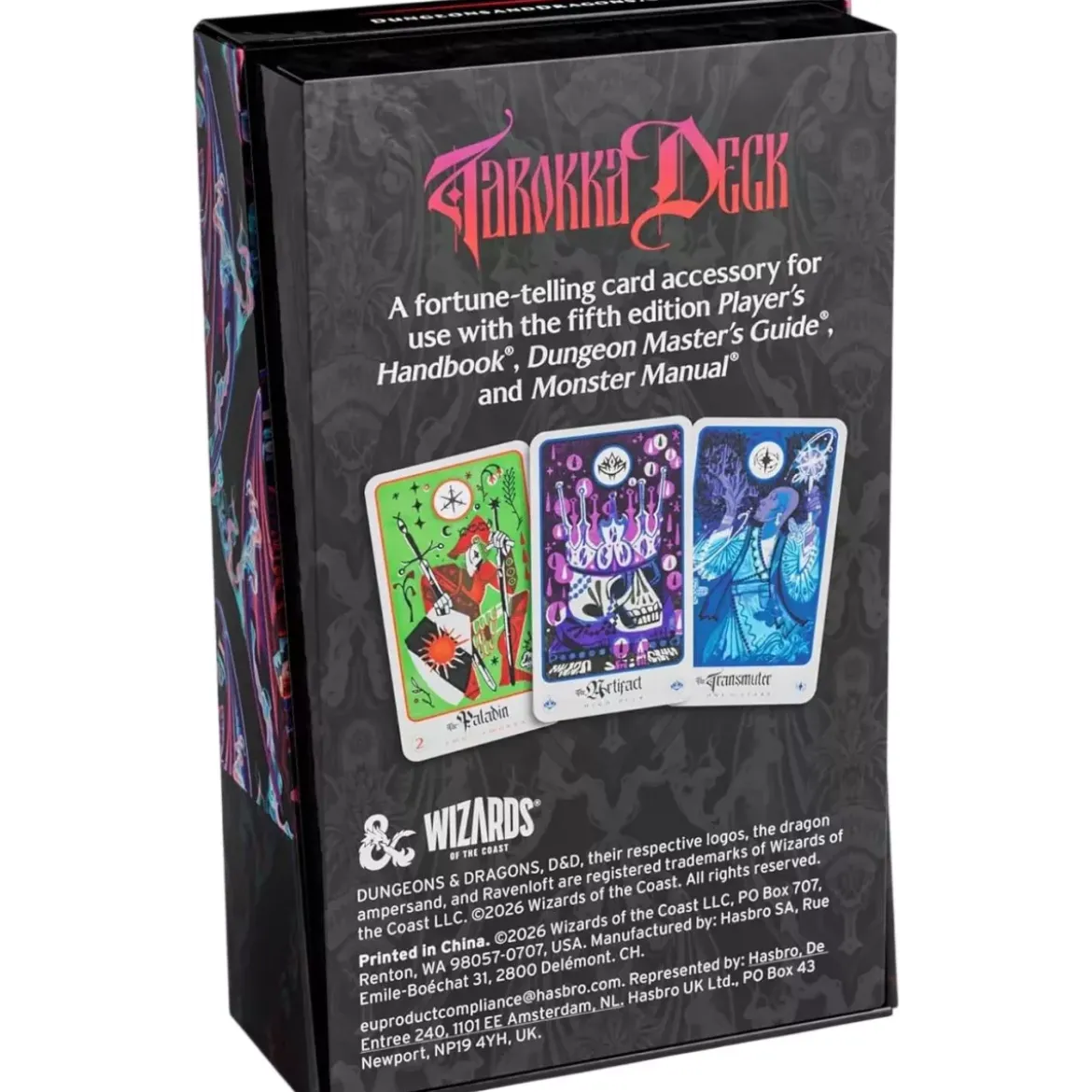 Dungeons & Dragons 5 : Ravenloft - Tarokka Deck - Version Anglaise
