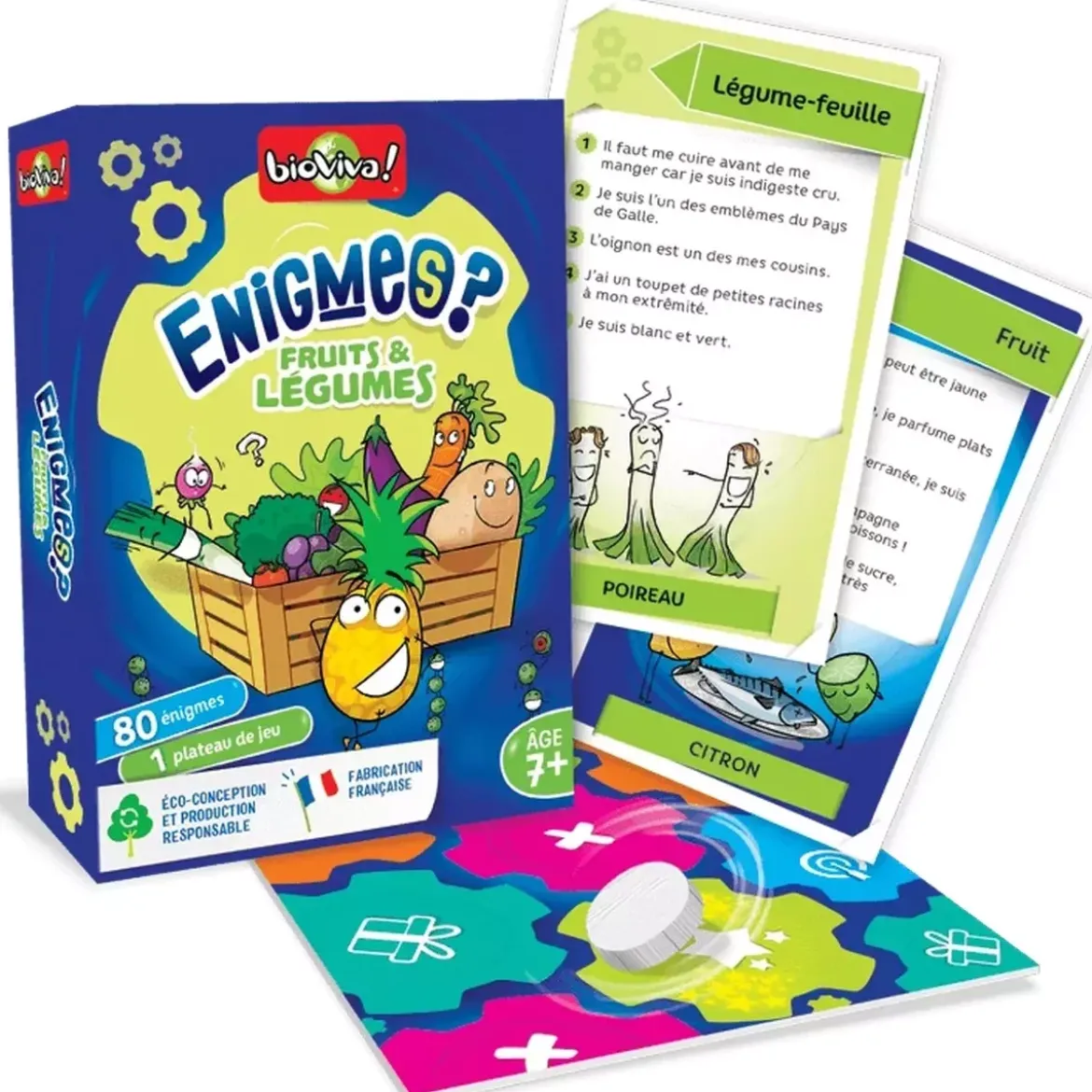 Enigmes : Fruits et Légumes