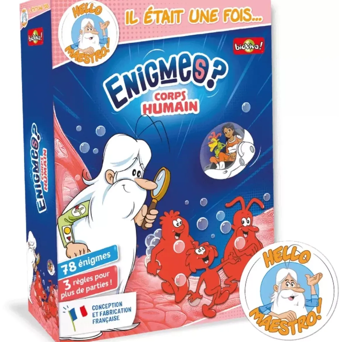 Enigmes - Il était une fois… : Corps humain
