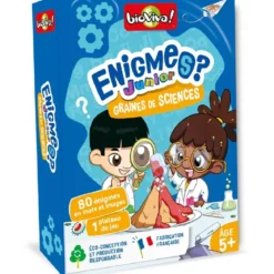 Enigmes - Junior : Graines de sciences