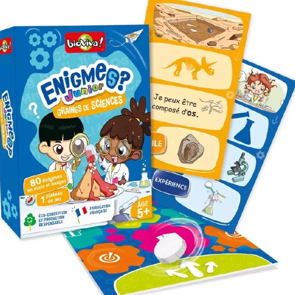 Enigmes - Junior : Graines de sciences