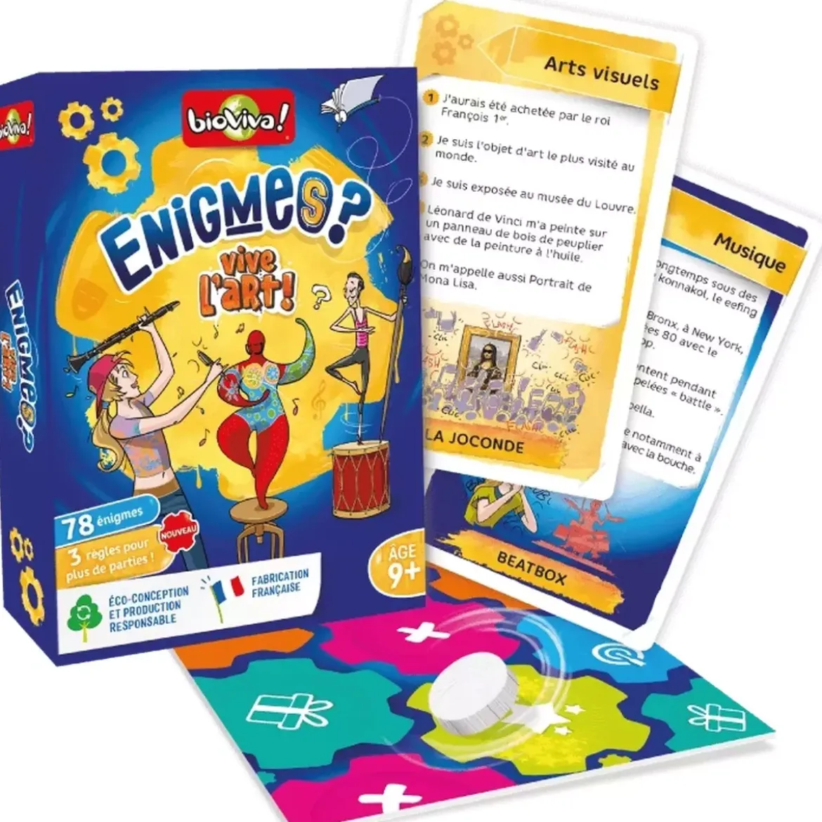 Enigmes : Vive l'Art !