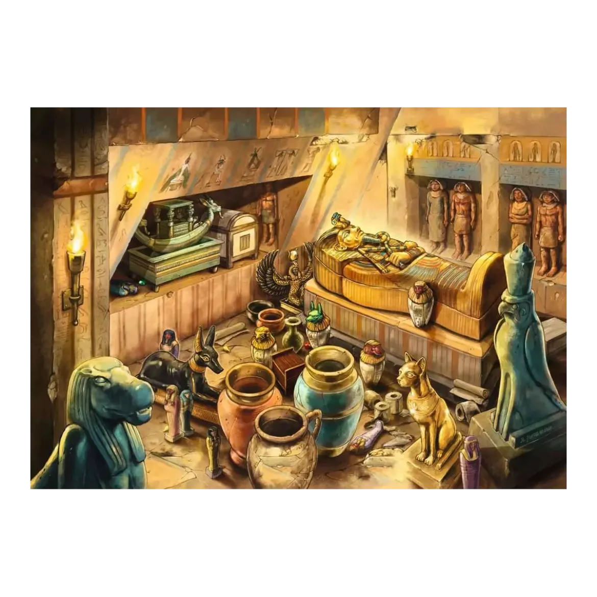 Escape Puzzle Kids Dans l'Égypte Ancienne - 368 pièces