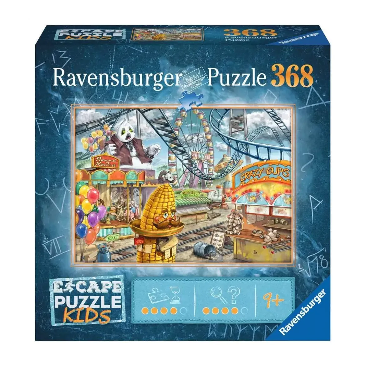 Escape Puzzle Kids Le parc d'attractions - 368 pièces
