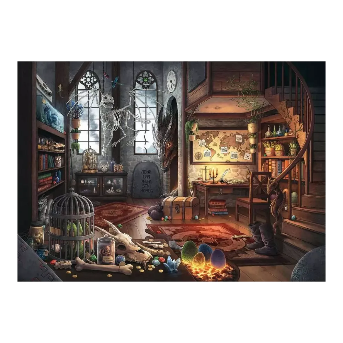Escape Puzzle L'antre du Dragon - 759 pièces