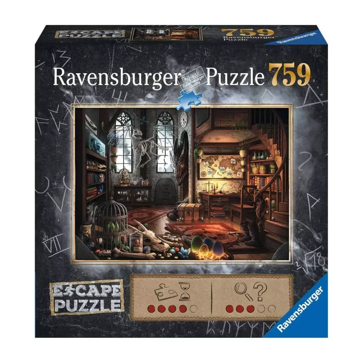Escape Puzzle L'antre du Dragon - 759 pièces